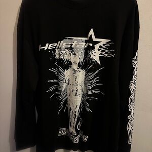 Hellstar Black Graphic Tee